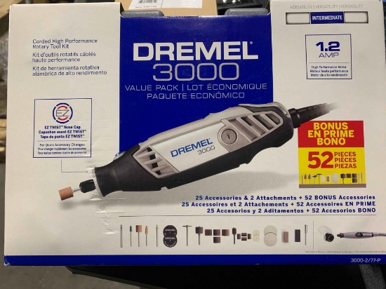 Dremel 3000 Corded Rotary Tool Value Pack
