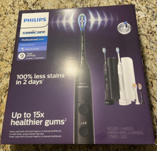 Philips Sonicare Professional Clean Rechargeable Electric Toothbrush