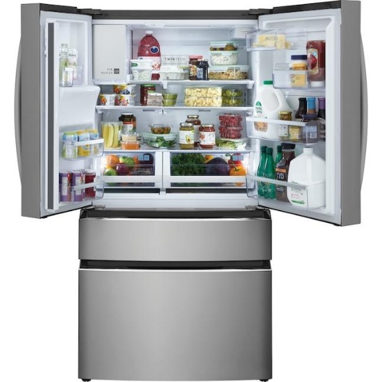 Frigidaire 21.5 Cu. Ft. Counter-Depth 4-Door French Door Refrigerator - Stainless Steel #GRMC2273CF