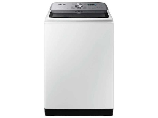 Samsung 5.2 cu. ft. Large Capacity Smart Top Load Washer - White #WA50R5200AW
