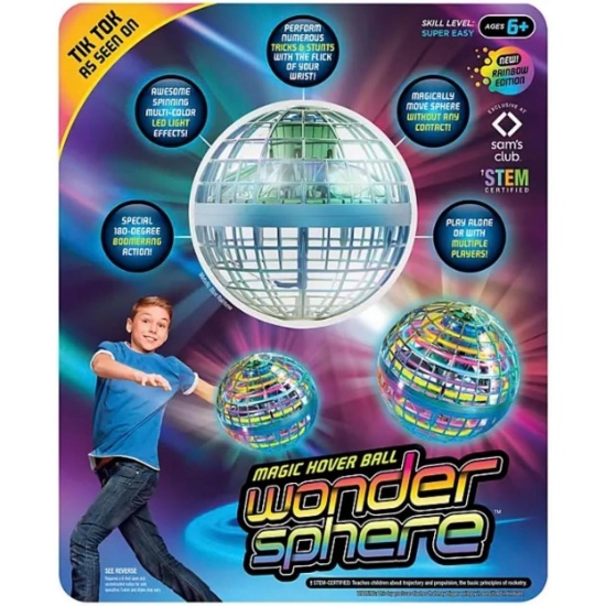 Wonder Sphere Magic Hover Ball With LED Lights