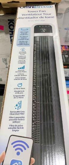 OmniBreeze 38" Tower Fan