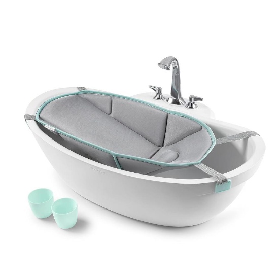 Summer Infant My-Size Tub 4-in-1 Modern Bathing System - for Ages 0-24 Months