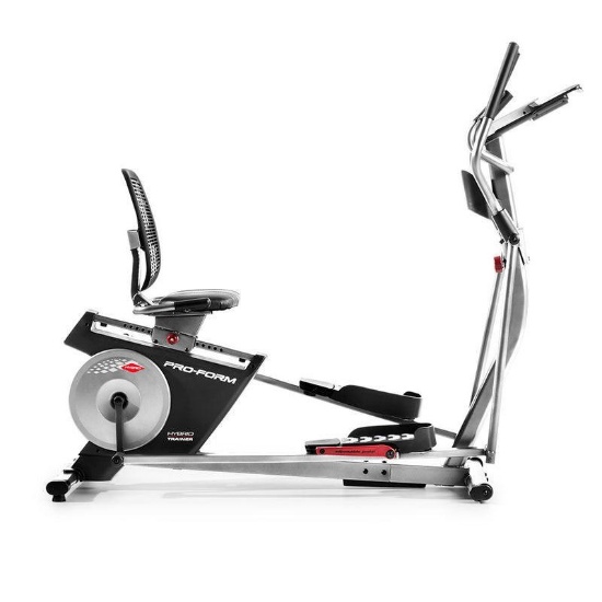 ProForm Hybrid Trainer XT Recumbent Bike And Elliptical Trainer