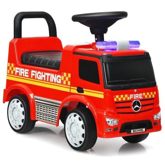 Costway Kids Ride On Fire Push