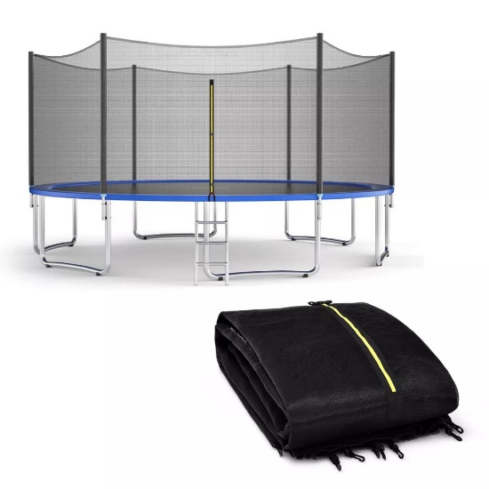 Costway TW10092 16 ft. Trampoline Replacement Safety Net
