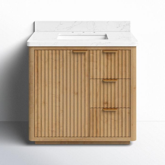 Adela 36" Single Bathroom Vanity Set