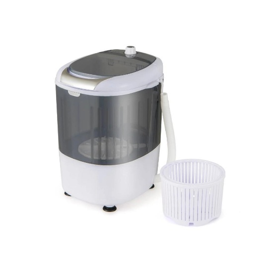 Costway Portable Mini Washing Machine Semi-Automatic Washer and Spinner Combo with Single Tub