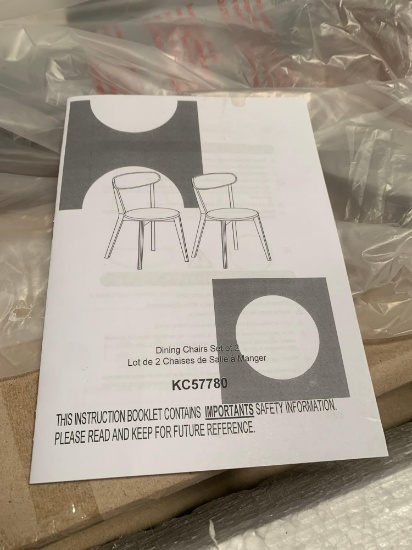 dining room chair set of two