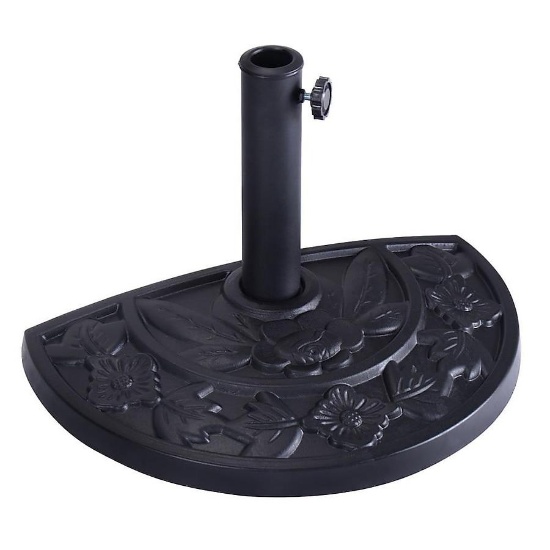 Costway Black Patio Umbrella Base