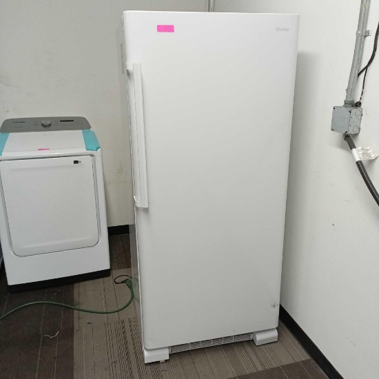 Danby Designer 16.7 cu. ft. White Solid Door Reach-In Freezer #DUF167A5WDD