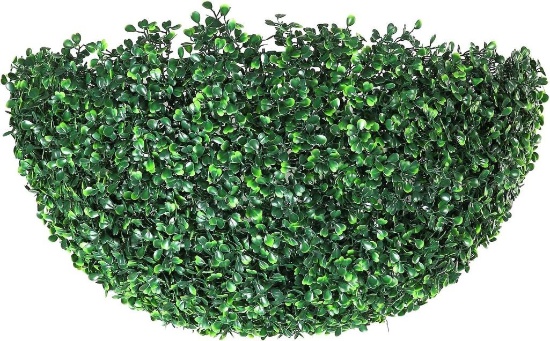 VEVOR 3 Pcs 20? Artificial Plant Topiary Balls with 2 LED String Lights