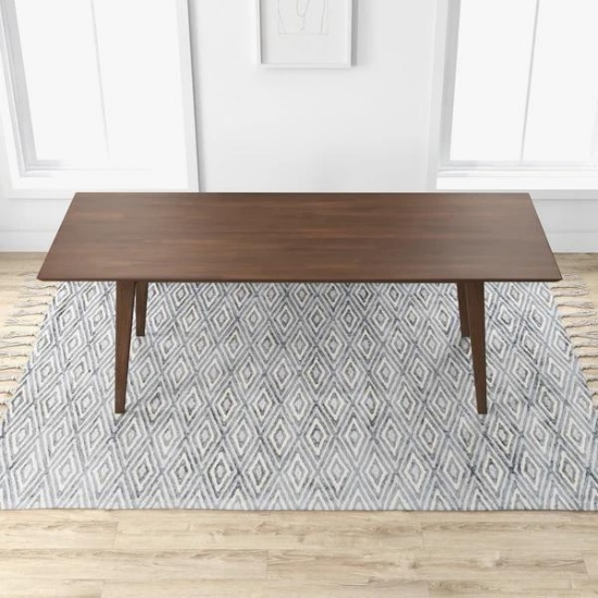 Ashcroft Adira Dining Table Solid Wood - Walnut T-607 (XL)