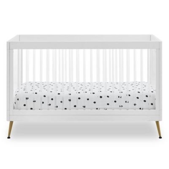 Delta Children Sloane 4-in-1 Acrylic Convertible Crib