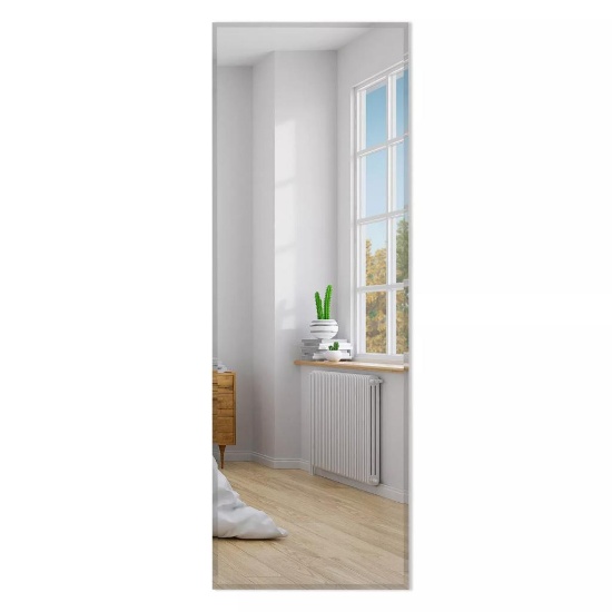 Costway Full Length Wall Mounted Mirror for Bathroom Bedroom Entryway