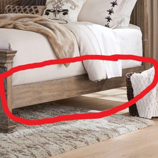 Liberty Furniture Panel Poster Bed Rails W82 x D2 x H7
