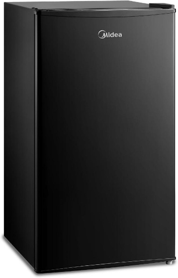 Midea 3.3 Cu. Ft. Single Door Compact Refrigerator - Black #MRM33S9ASL
