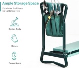 OFFICEJOY 2-in-1 Garden Kneeler and Seat - Green