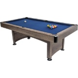 Triumph Sports American Legend Maverick 84? Billiard Table, Blue (45-6851W)