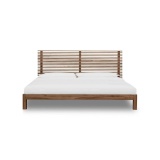 Queen Solid Ash Panel Bed (parts only)