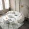 102'' 5-Seater Boucle Sofa #MOON-SOFA-102 - White