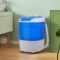 5.5 lbs Portable Semi Auto Washing Machine for Small Space - blue