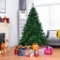 Costway PVC Artificial Christmas Tree Metal