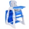 Costway 3 in 1 Baby High Chair Convertible Play Table Seat Booster Feeding Tray