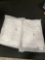 Pair of White Fitted Bed Sheets