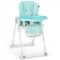 Baby High Chair Foldable Feeding Chair WHITE/orange