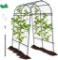 Garden Arch Trellis for Climbing Plants, 7.5FT Tall Plant Support