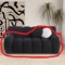 Kieayla 64.96'' Upholstered Loveseat - Black (Seat & Arms only) w/ 2 Pillows - No Back