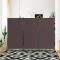 Costway 3-Panel Room Divider Folding Privacy Partition Screen for Office Room