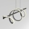 Artika-USA Coda Modern LED Pendant Light - Black