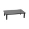 Adjustable Monitor Stand and Ventilated Laptop Riser, Black (4LEGMET-BLK)