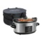 Crock-Pot Programmable Cook & Carry 7 Quart Slow Cooker  Dishwasher-safe
