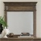 Landscape Mirror - Medium Brown (502-BR51)
