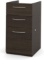 Bestar Embassy 16W Add-On Pedestal With 3 Drawers In Dark Chocolate
