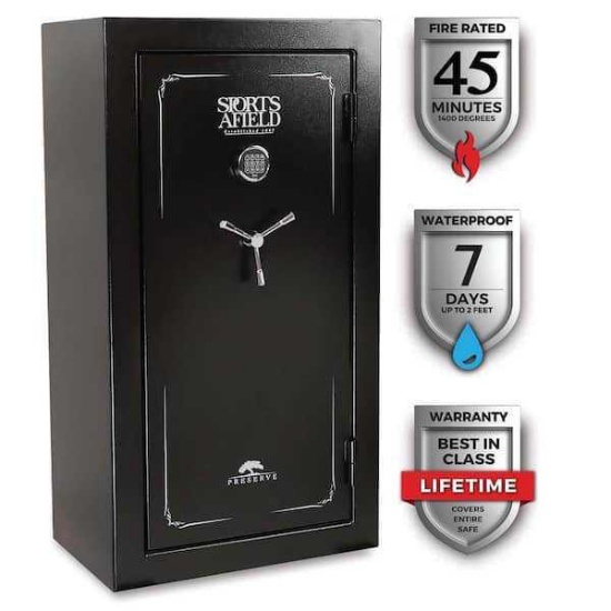 Sports Afield 32 gun fire and waterproof executive safe