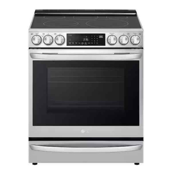 LG 6.3 cu. ft. Smart Slide-In Electric Range with ProBake Convection & Air Sous Vide in PrintProof