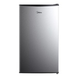Midea 3.3 cu ft Compact Refrigerator, Silver - #MRM33S8ASL