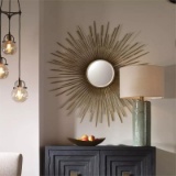 Uttermost Golden Rays Starburst Mirror - 50