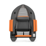 Costway Grey Inflatable Fishing Float Tube w/ Pump