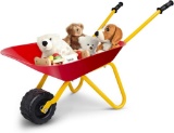 Red Toddler Wheelbarrow Toy