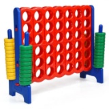 Costway Jumbo 4-to-Score 4 in A Row Giant Game Set Indoor Outdoor
