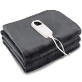 Costway 71'' x 30'' Heated Mattress Pad, Twin