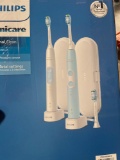 New open Phillips electrical toothbrushes