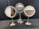 Box of Assorted Lamp/Light/Mirrored Freestanding Light etc.