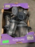 Outdoor Solar Pathway Lamps w/ Glass
