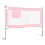 Costway 57 Inch Toddlers Vertical Lifting Baby Bed Rail Guard with Lock